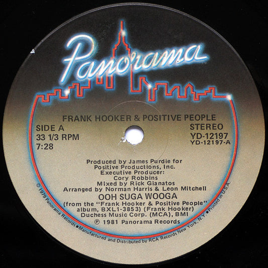 Frank Hooker & Positive People - Ooh Suga Wooga / This Feelin'