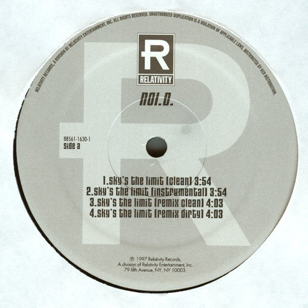 No I.D. Featuring Dug Infinite - Sky's The Limit / Jump On It