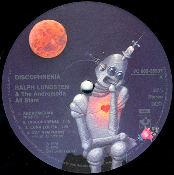 Ralph Lundsten And The Andromeda All Stars - Discophrenia