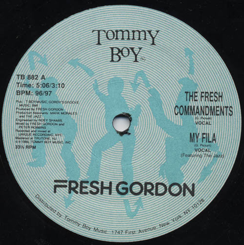 Fresh Gordon - The Fresh Commandments / My Fila
