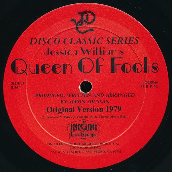 Jessica Williams - They Call Me Queen Of Fools