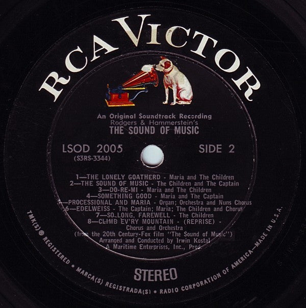 The Sound Of Music (An Original Soundtrack Recording)