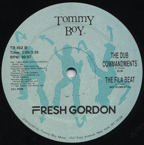 Fresh Gordon - The Fresh Commandments / My Fila