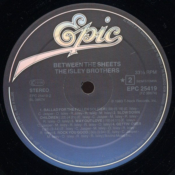 Isley Brothers, The - Between The Sheets