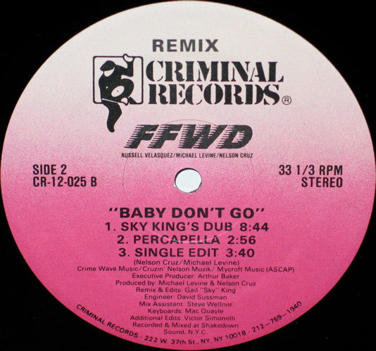 Baby Don't Go (Remix)