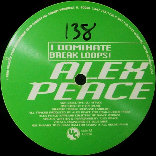 Alex Peace - I Dominate Break Loops