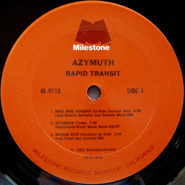 Azymuth - Rapid Transit