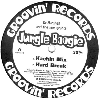 Dr. Marshall And The Immigrants - Jungle Boogie