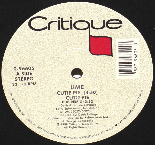 Lime - Cutie Pie / Did You See That Girl