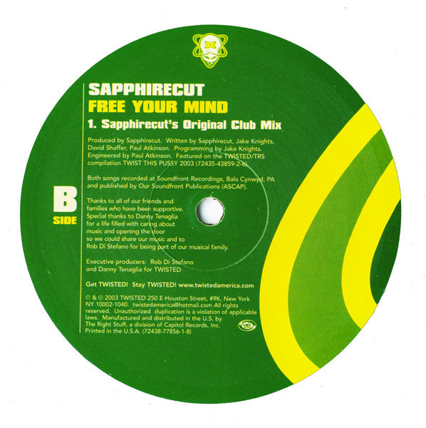 Sapphirecut - Free Your Mind / Action Reaction