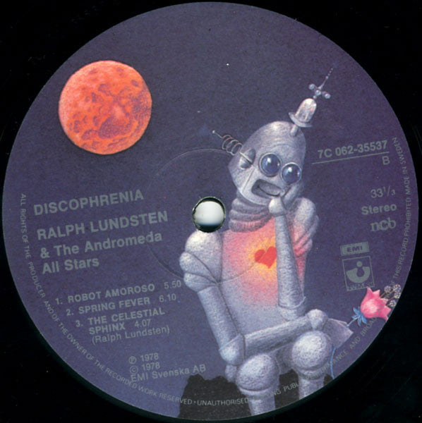 Ralph Lundsten And The Andromeda All Stars - Discophrenia
