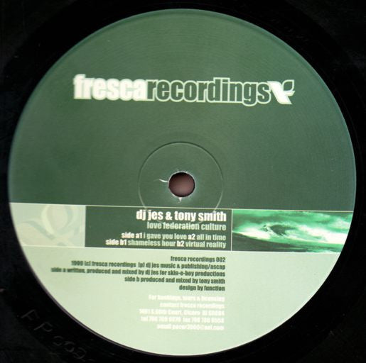 DJ Jes & Tony Smith - Love Federation Culture