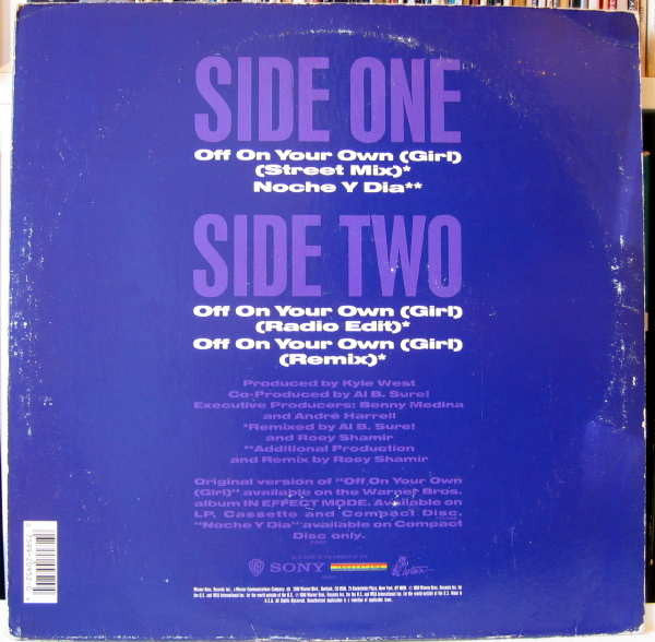 Al B. Sure! - Off On Your Own (Girl)