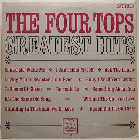 Four Tops - Greatest Hits