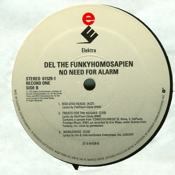 Del Tha Funkee Homosapien - No Need For Alarm