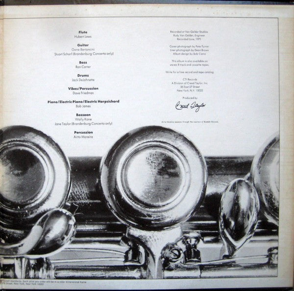 Hubert Laws - The Rite Of Spring