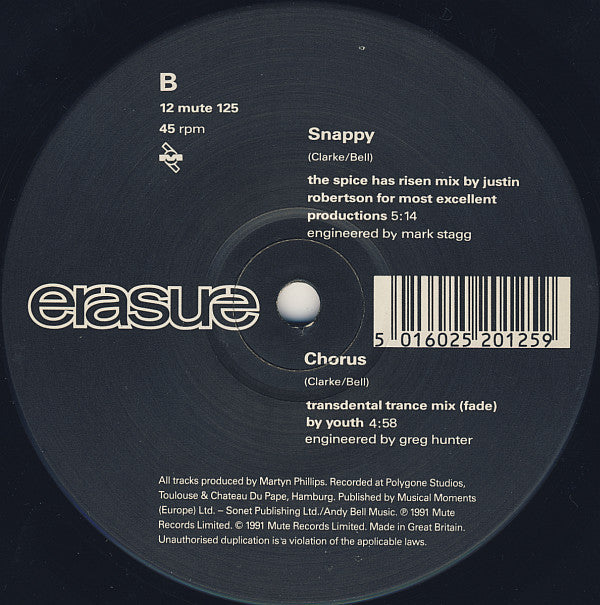 Erasure - Chorus
