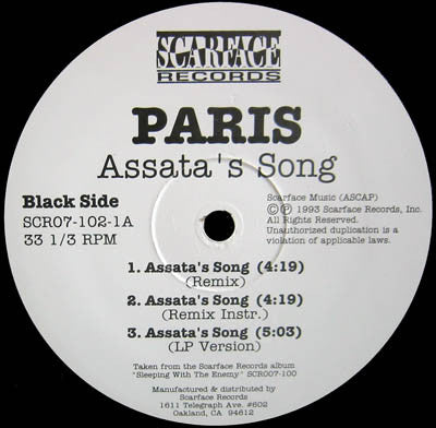 Paris - Assata's Song