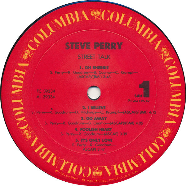 Steve Perry - Street Talk