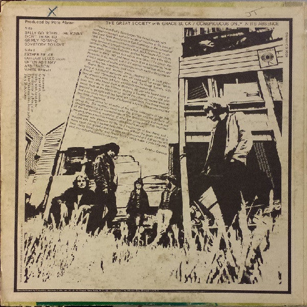 Great Society, The With Grace Slick - Conspicuous Only In Its Absence