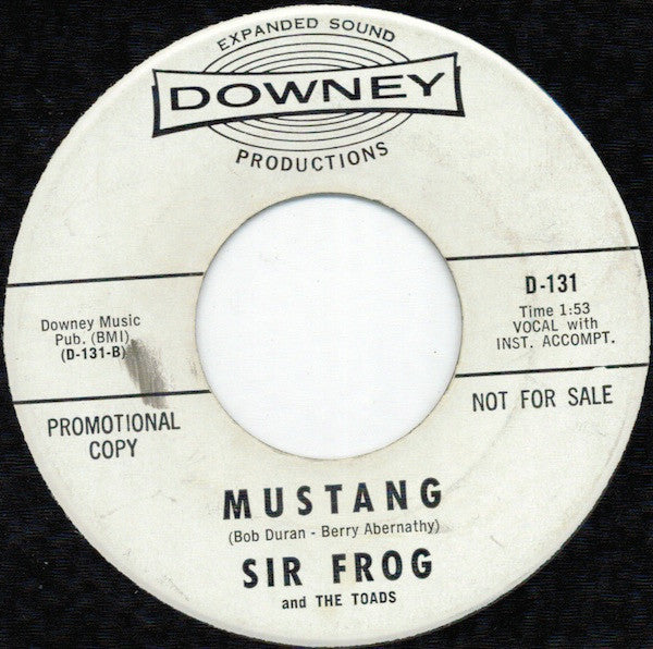Sir Frog & The Toads - The Frog