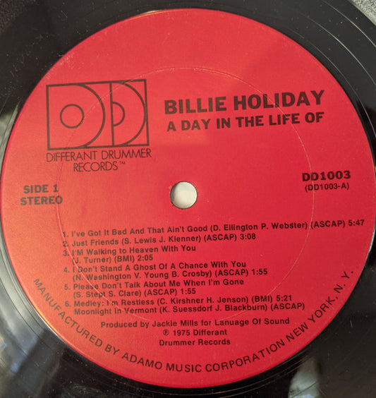 A Day In The Life Of Billie Holiday