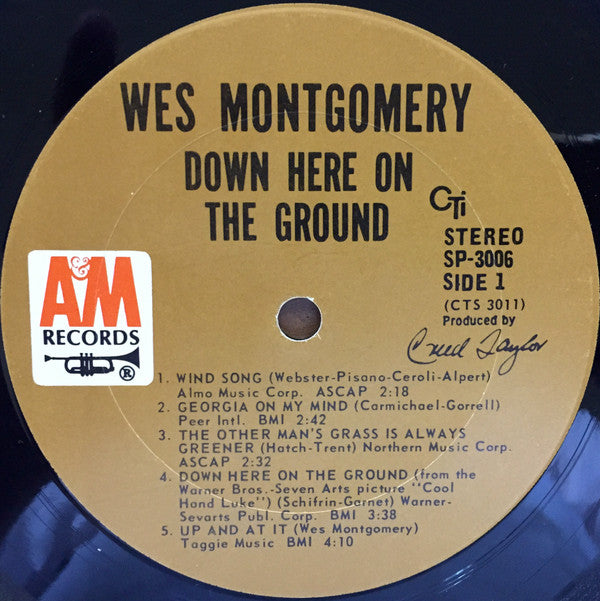 Wes Montgomery - Down Here On The Ground