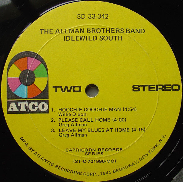 Allman Brothers Band, The - Idlewild South