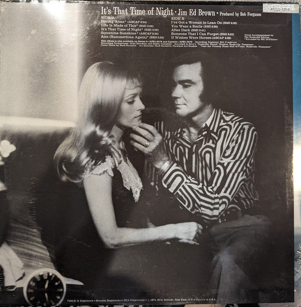 Jim Ed Brown - It's That Time Of Night