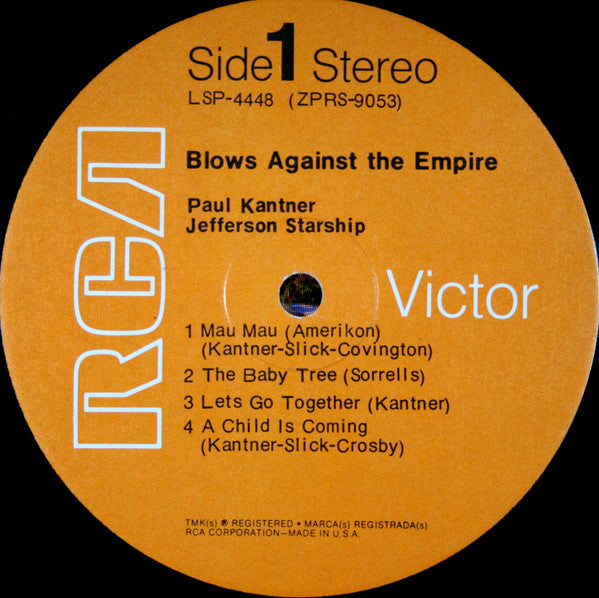Blows Against The Empire by Paul Kantner / Jefferson Starship