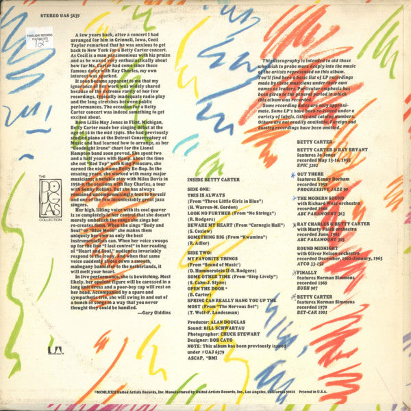 Inside Betty Carter