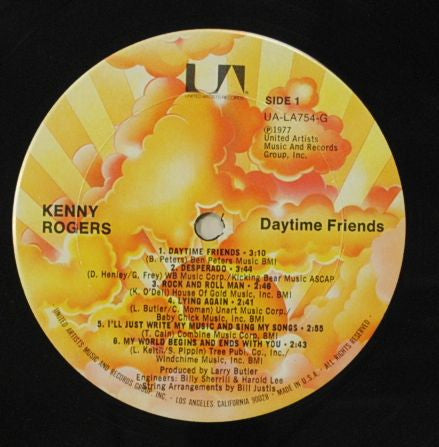 Kenny Rogers - Daytime Friends