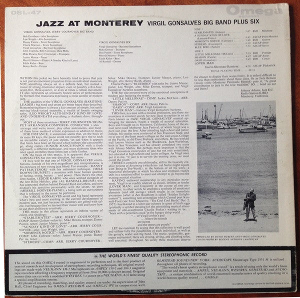 Jazz At Monterey