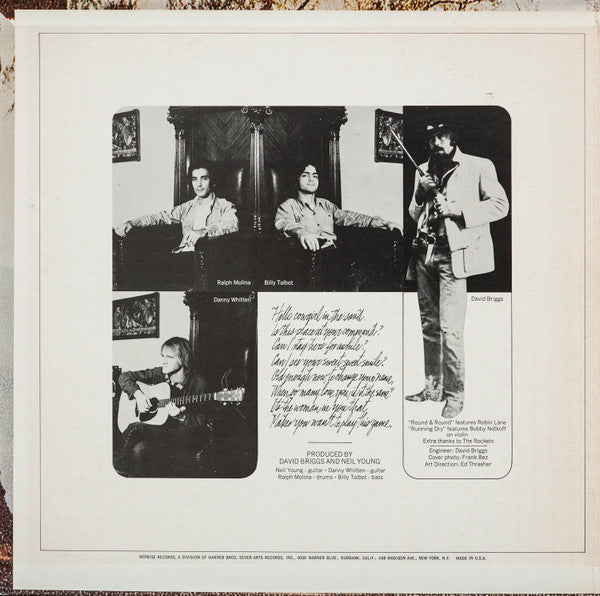 Neil Young With Crazy Horse - Everybody Knows This Is Nowhere