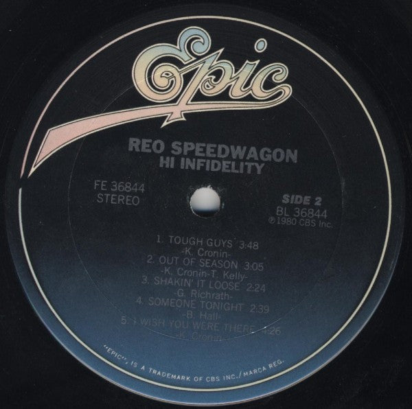REO Speedwagon - Hi Infidelity