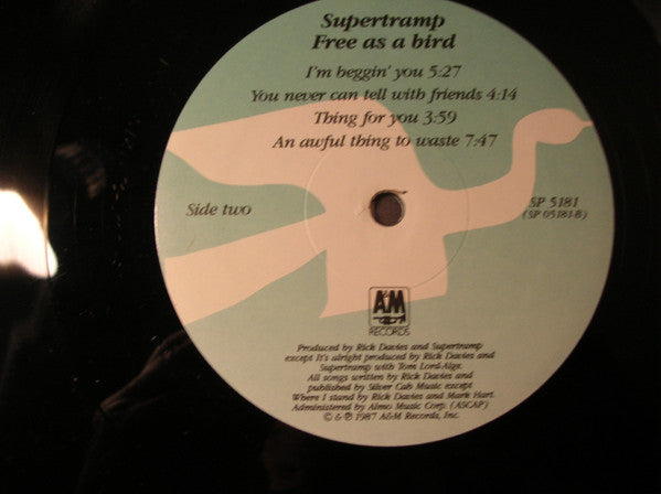 Supertramp - Free As A Bird