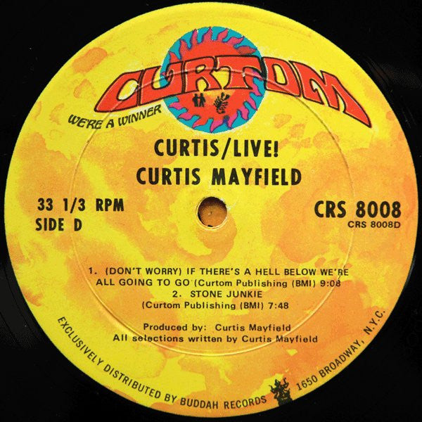 Curtis Mayfield - Curtis / Live!