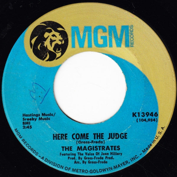 Here Come The Judge / Girl