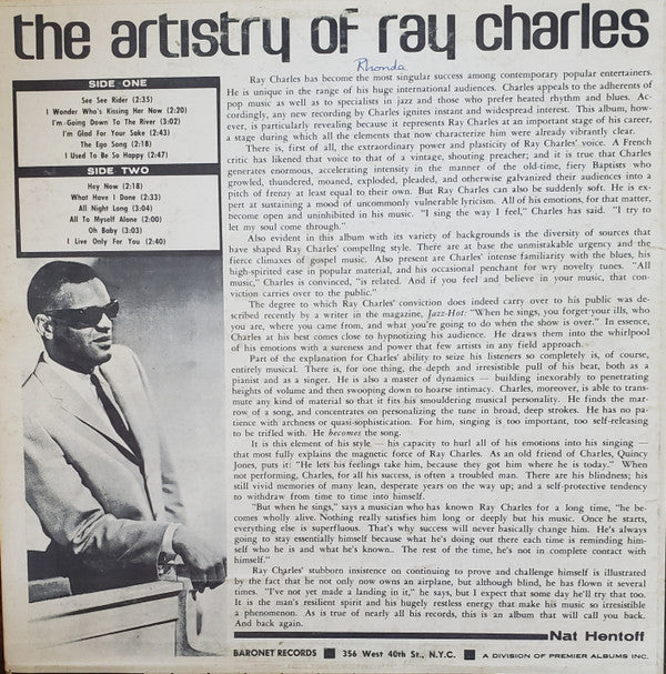 The Artistry Of Ray Charles