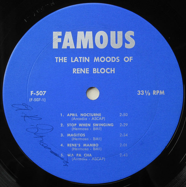 The Latin Moods Of Rene Block