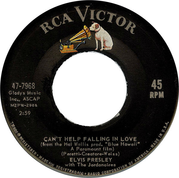 Can't Help Falling In Love / Rock-A-Hula Baby