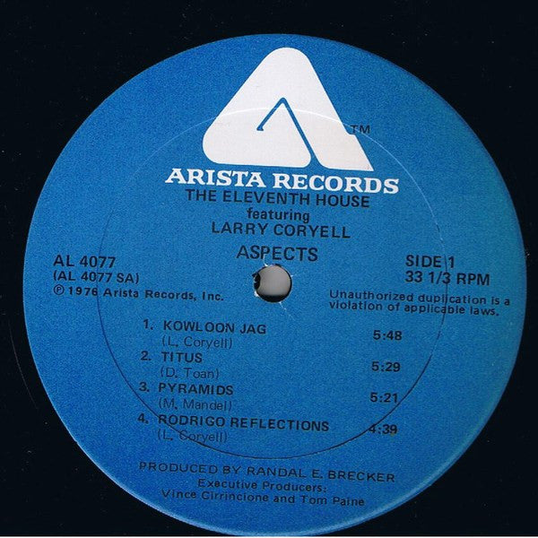 Eleventh House, The Featuring Larry Coryell - Aspects