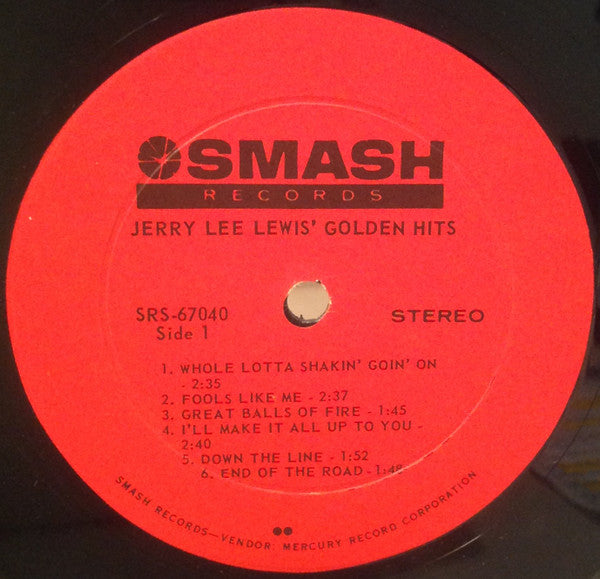 The Golden Hits Of Jerry Lee Lewis