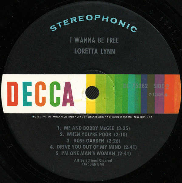 Loretta Lynn - I Wanna Be Free