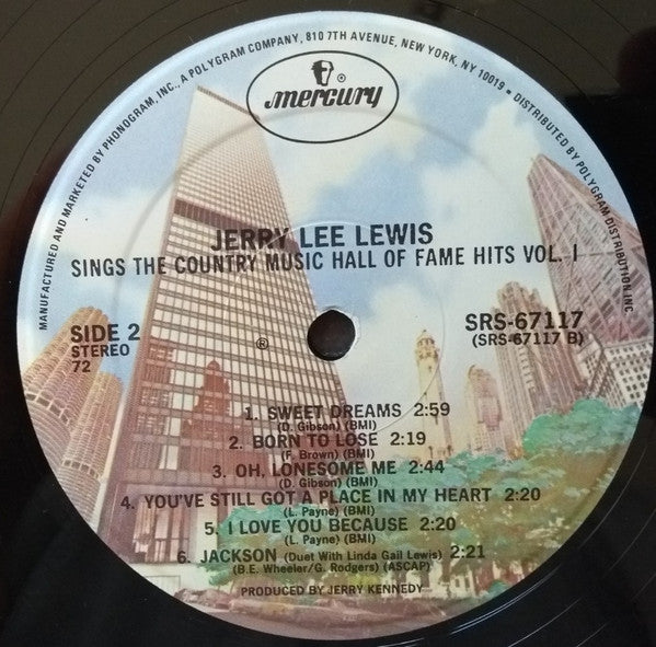 Jerry Lee Lewis - Sings The Country Music Hall Of Fame Hits Vol. 1