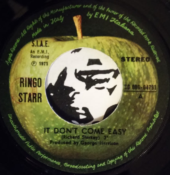 It Don't Come Easy / Early 1970 by Ringo Starr – Record Selector
