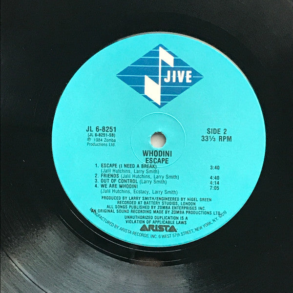 Whodini - Escape