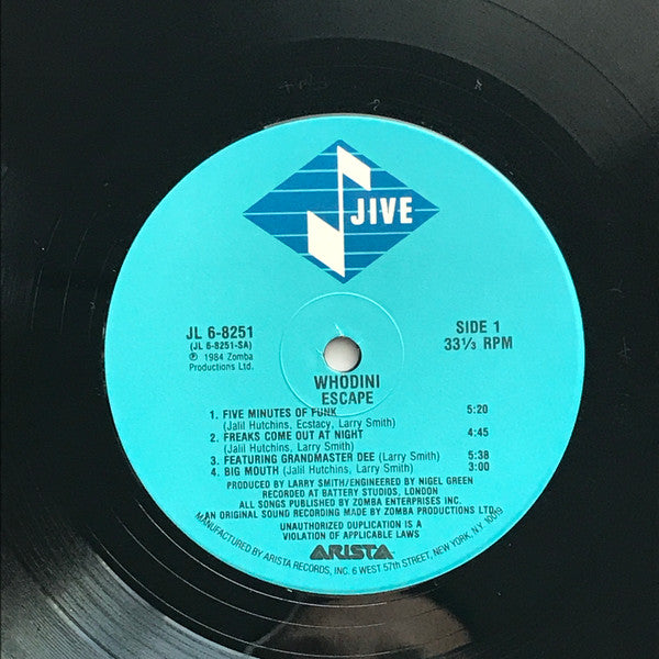 Whodini - Escape