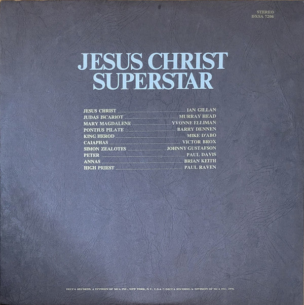 Jesus Christ Superstar - A Rock Opera