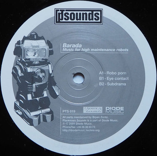 Barada - Music For High Maintenance Robots